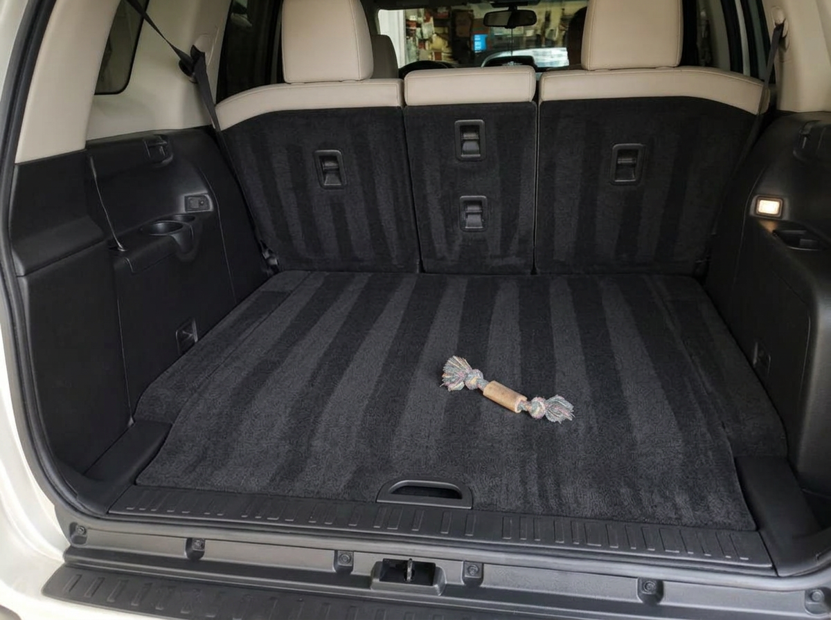 Pet Hair Removal — after professional detailing