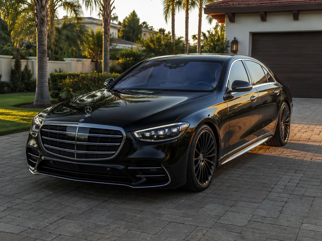 Mercedes-Benz S-Class — after professional detailing